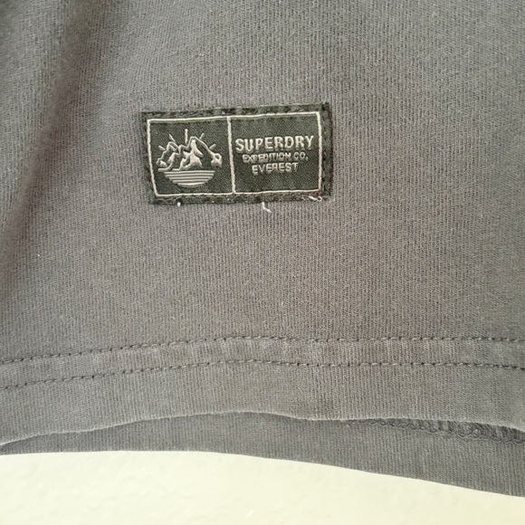 Superdry Men’s Expedition Long Sleeve Graphic Embroidered Tee Size M - Picture 12 of 14